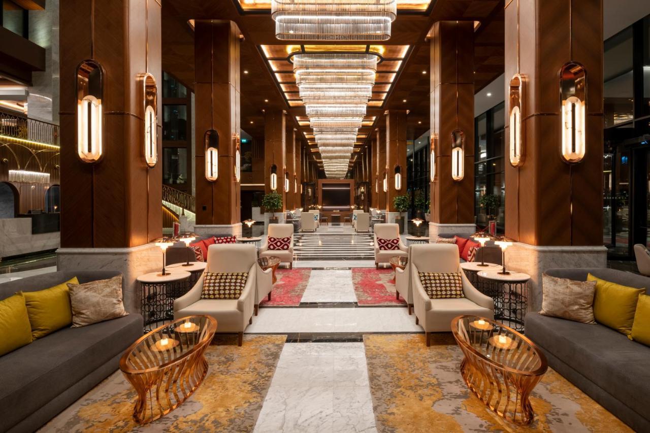 Mövenpick Hotel Istanbul Asia Airport Exteriör bild The lobby of the hotel
