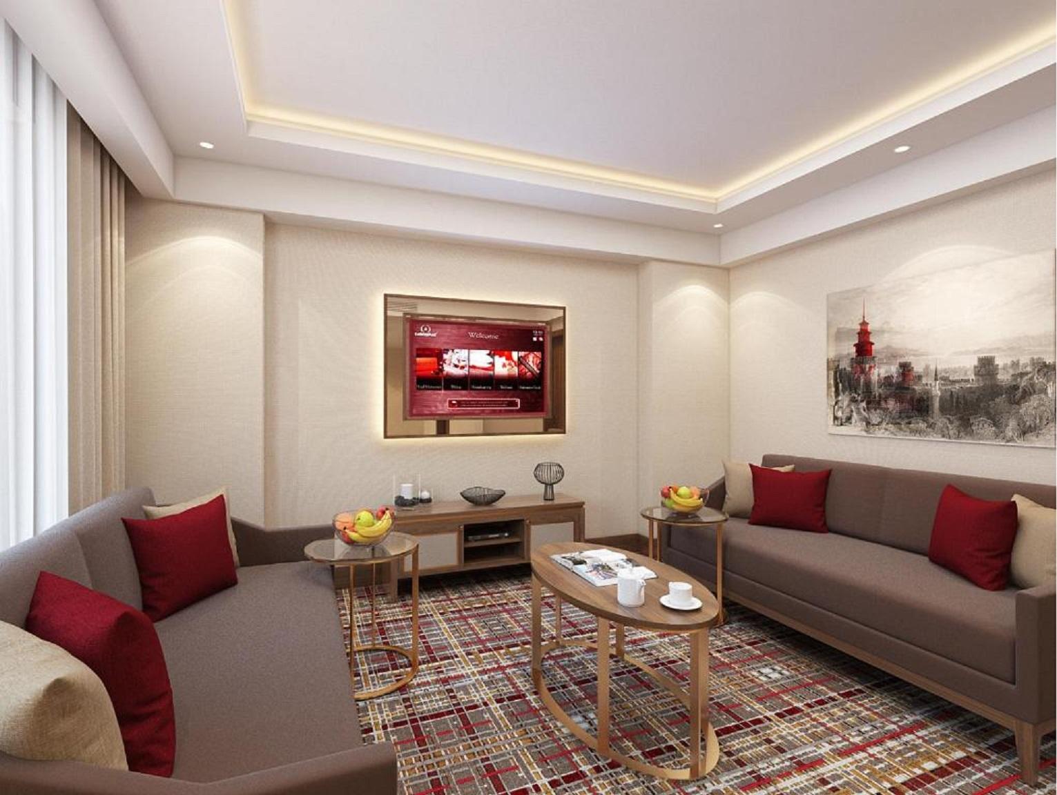 Mövenpick Hotel Istanbul Asia Airport Exteriör bild A living room