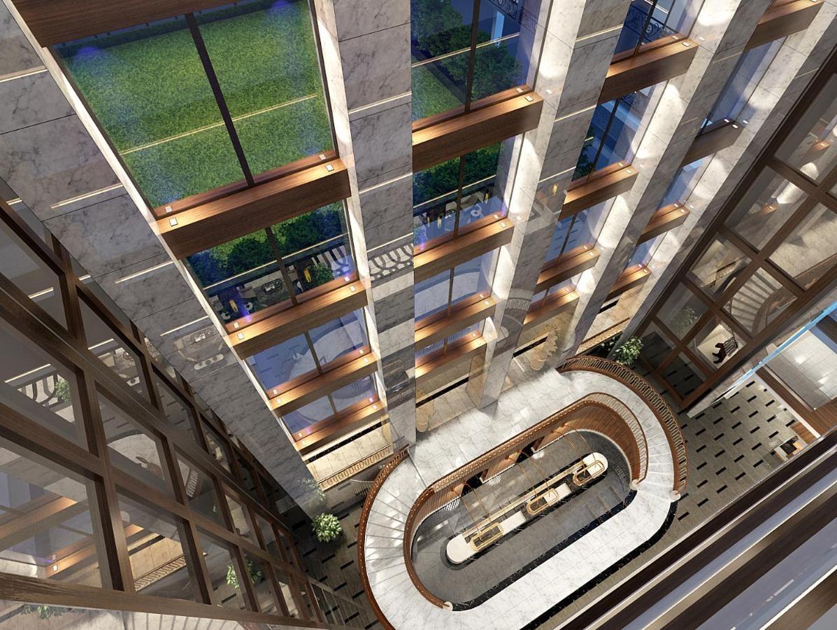 Mövenpick Hotel Istanbul Asia Airport Exteriör bild The atrium